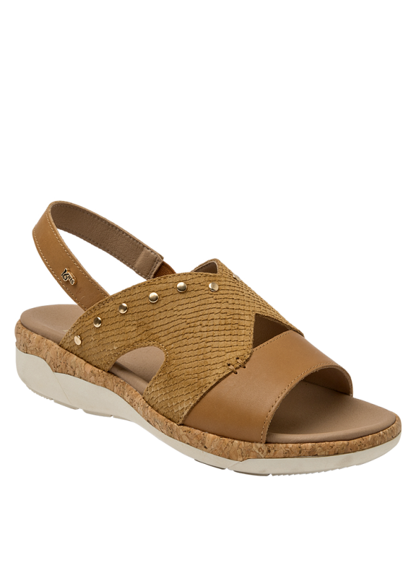 Sandalia mujer K130 16 hrs Camel